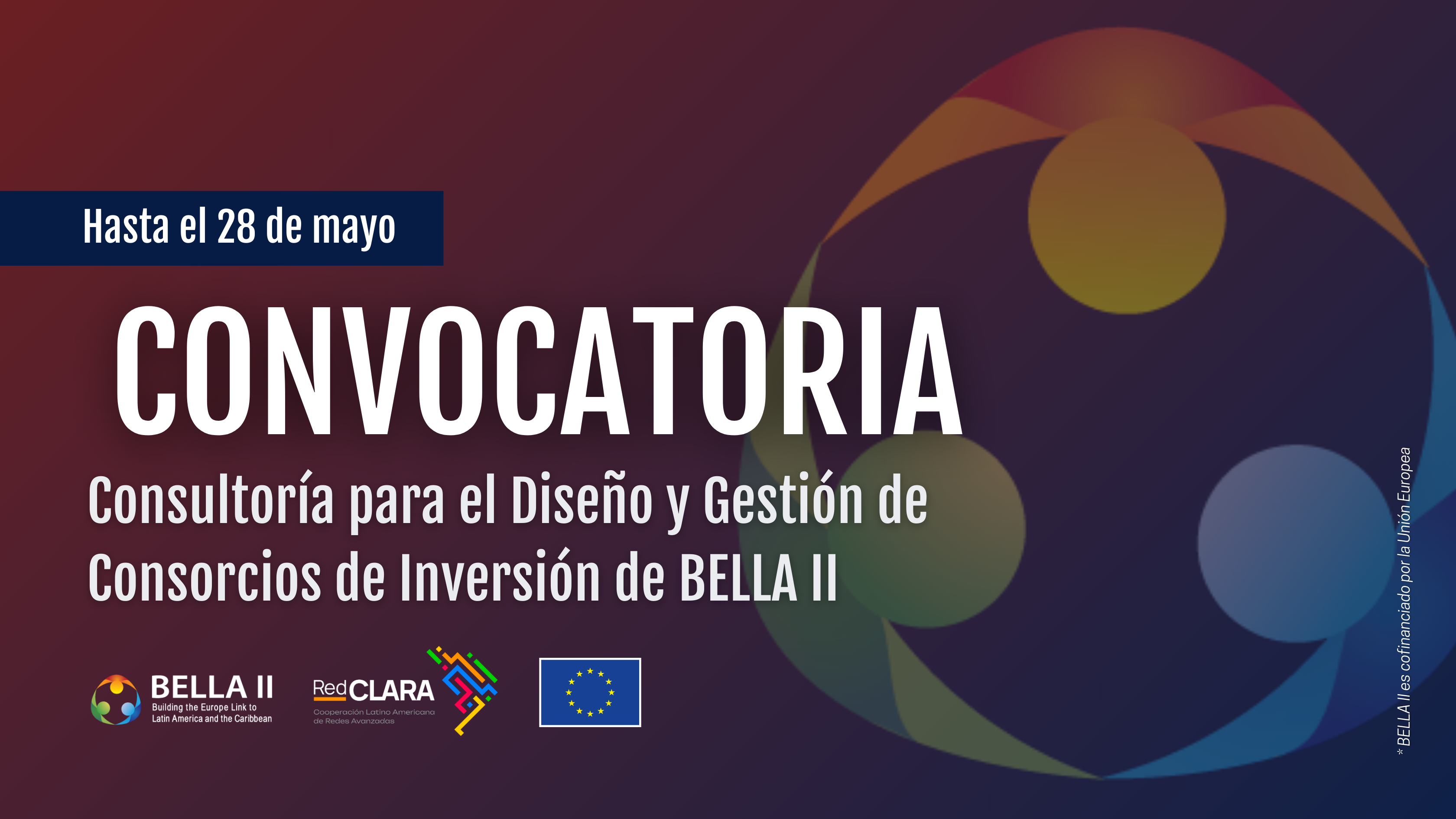 Invitación a participar en consultoría para el Diseño y Gestión de Consorcios de Inversión de BELLA II
