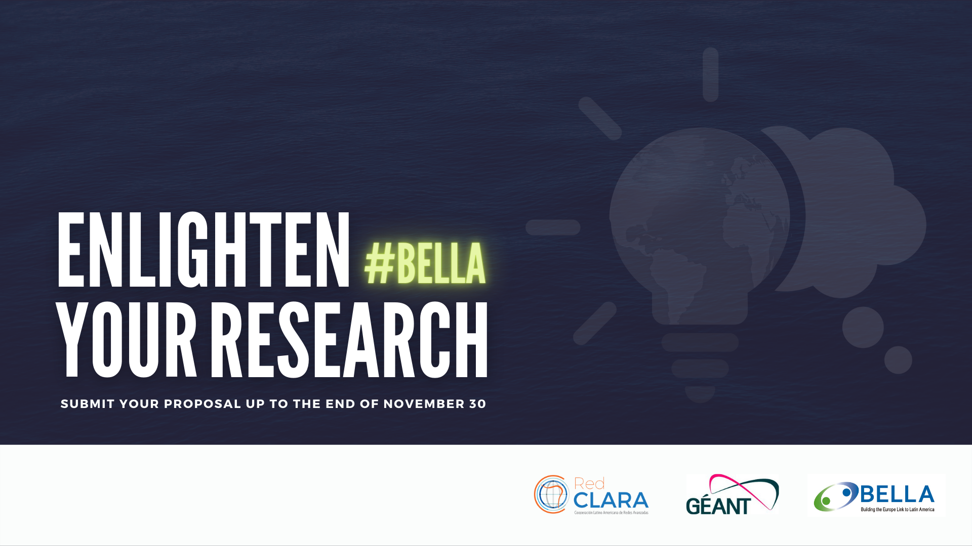 Enlighten Your Research BELLA: Impulsando la cooperación internacional en investigación con RedCLARA y GÉANT