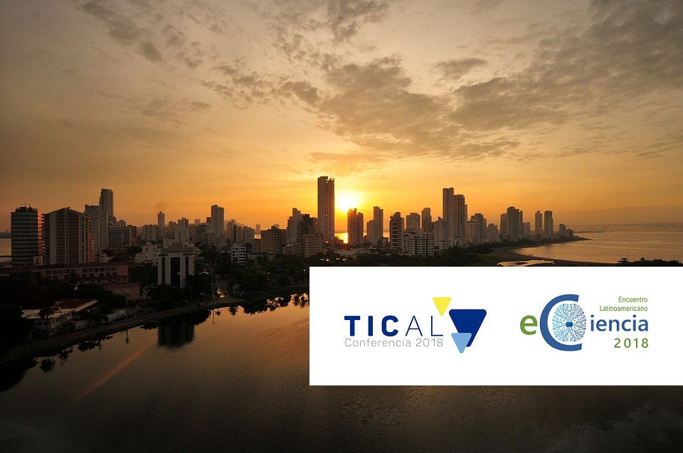 Convocatorias de TICAL2018 y el 2º Encuentro de e-Ciencia recibieron 175 propuestas de trabajo