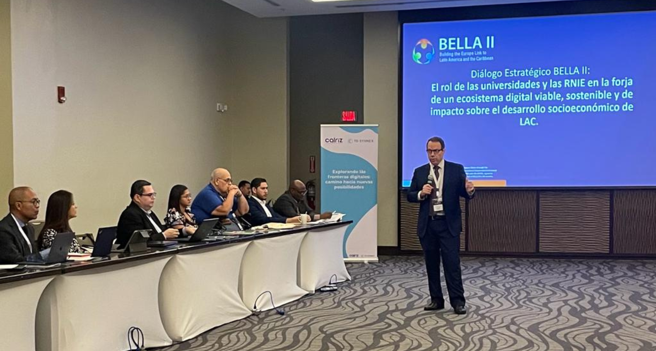 Diálogo de BELLA II en Panamá discute o papel das universidades e das NREN na construção de um futuro digital