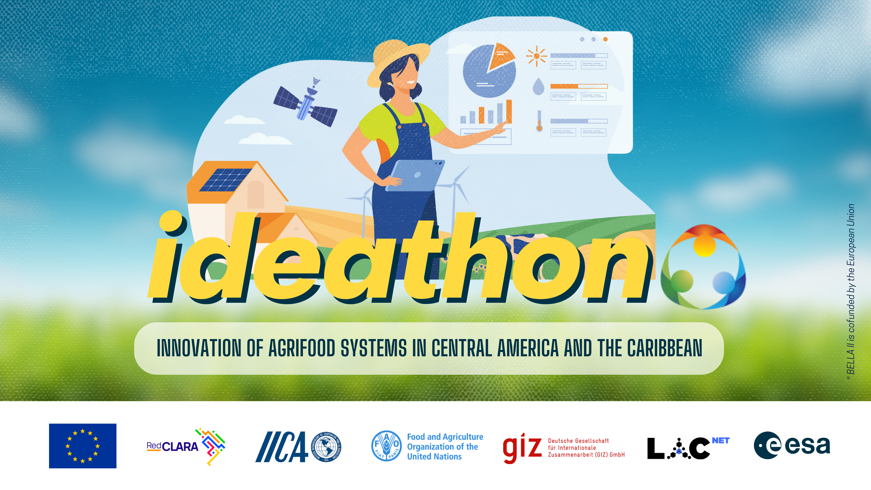 Novo Ideathon BELLA II: em busca de ideias inovadoras para transformar os sistemas agroalimentares na América Central e no Caribe